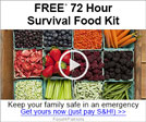 Free 72 Hour Food Kit