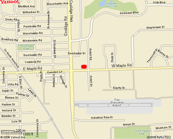 Troy, Royal Oak, Birmingham & Clawson Area